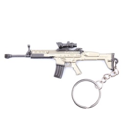 [BH-1533] LLAVERO FUSIL SCAR-L 9 CM TAN