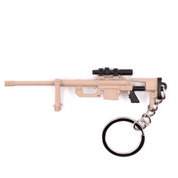 [BH-1547] LLAVERO FUSIL M200 9 CM TAN
