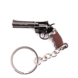 [BH-1548] LLAVERO REVOLVER MG357 5 CM PLATA