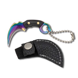 [32750] LLAVERO ALBAINOX CUCHILLO KARAMBIT RAINBOW