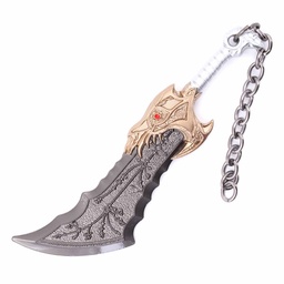 [BH-1231] LLAVERO ESPADA 1231 GOW 13 CM PLATA