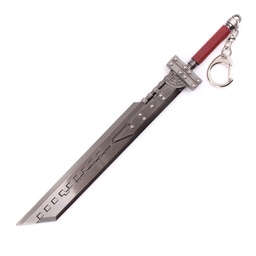 [BH-1235] LLAVERO ESPADA 1235 FF 22 CM GRIS