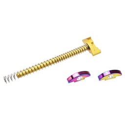 [CCT-AAP01-008] COWCOW AAP01 ALUMINIUM GUIDE ROD SET GOLD