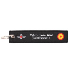 [IW-0317-BK] LLAVERO CINTA RECTANGULAR IMMORTAL EJERCITO DEL AIRE NEGRO