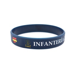 [IW-70505-NVBL] PULSERA IMMORTAL PVC INFANTERIA MARINA MARINO