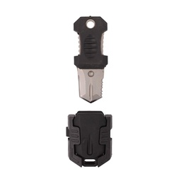 [IW-6027-BK] CUCHILLO MINI IMMORTAL MOLLE C/FUNDA RIGIDA NEGRO