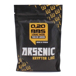 [ARS-16036] BOLAS ARSENIC KRYPTON TRAZADORA 0.20G 1000RDS VERDE