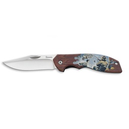 [25053] NAVAJA ALBAINOX CAZADOR 3D MARRON