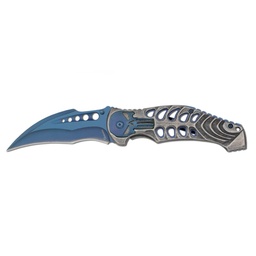 [18948] NAVAJA ALBAINOX PUNISHER AZUL GRIS