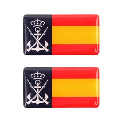 [IW-32125-BL] PEGATINA IMMORTAL 3D 2PCS INFANTERIA MARINA