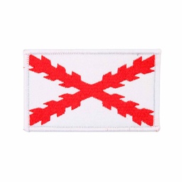 [IW-08474-WH] PARCHE IMMORTAL BORGOÑA BORDADO GR BLANCO