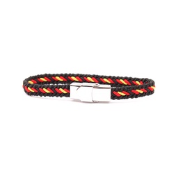 [IW-70547-BK] PULSERA IMMORTAL CIERRE METALICO NEGRO