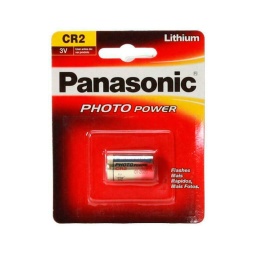 [CR2] PILA PANASONIC LINTERNA TACTICA LITIO 1PCS CORTA