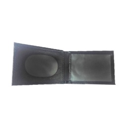 [3967] CARTERA PIEL BILLETERO 2 COMPARTIMENTOS NEGRA