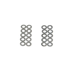 [16646A] ARANDELAS ASG 0.15MM 10PCS PLATA
