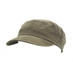 [12314001] GORRA CANVAS MILTEC VISERA CORTA VERDE