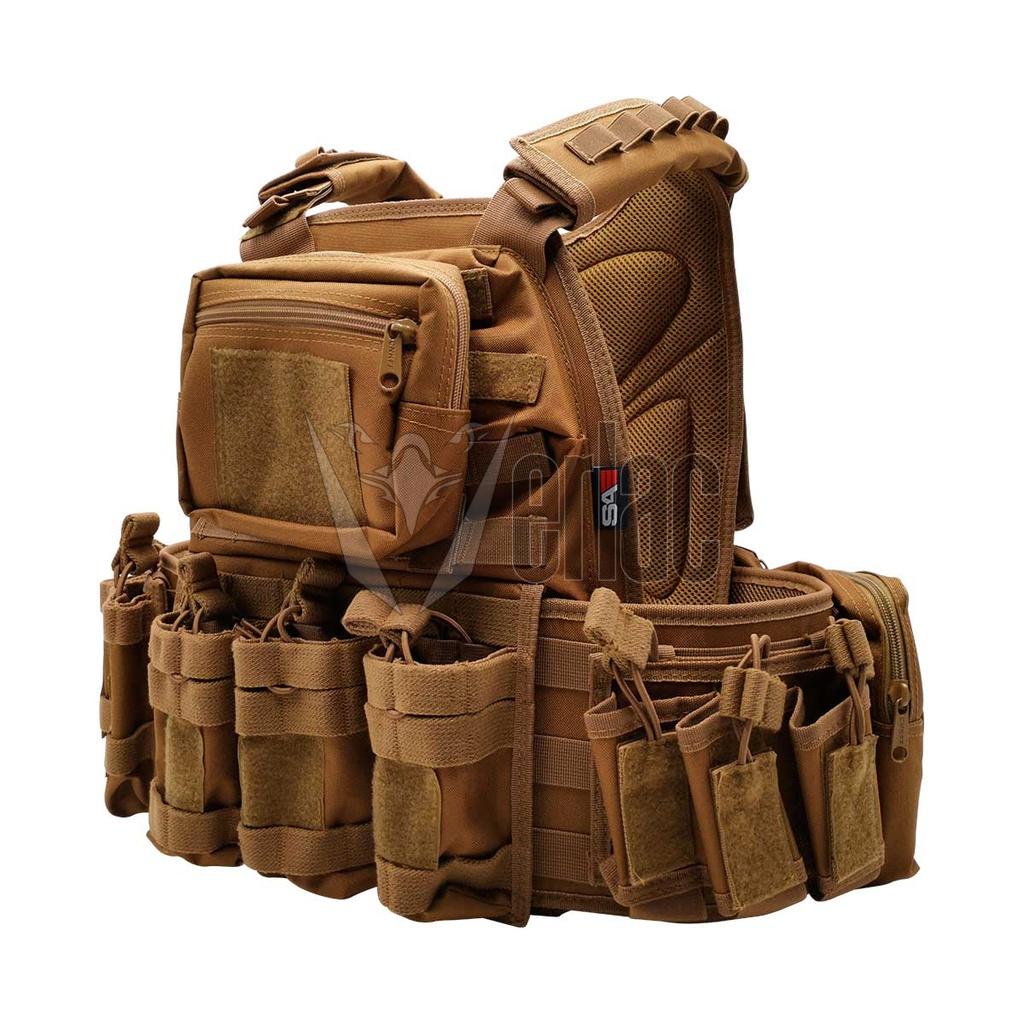 CHALECO SWISS ARMS TACTICO HEAVY TAN