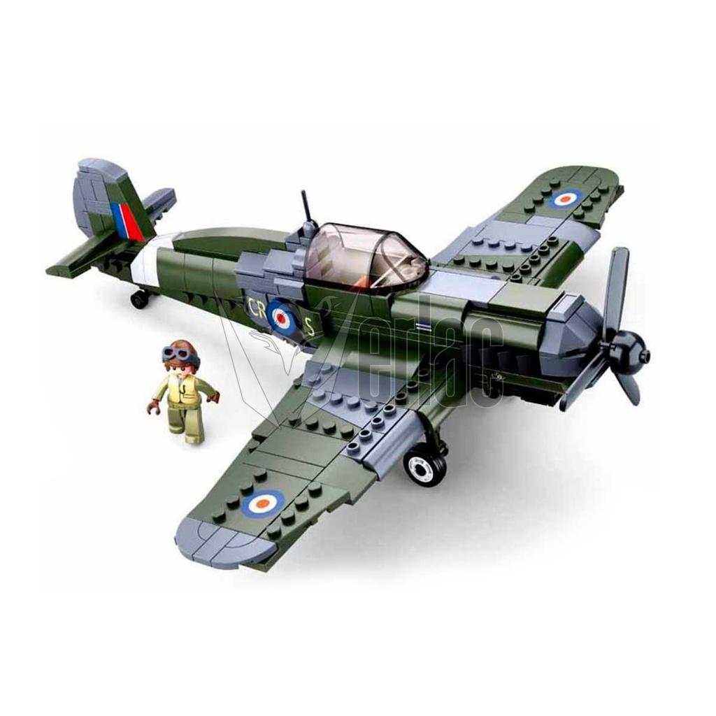 AVION WWII RAF SLUBAN 290PCS VERDE