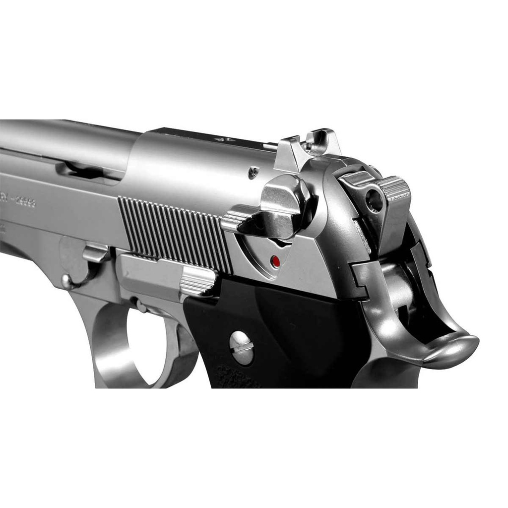 PISTOLA MARUI M92F GAS NEGRA-PLATA
