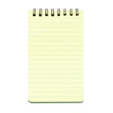 LIBRETA WATERPROOF IMMORTAL 8 X 12 CM VERDE