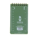 LIBRETA WATERPROOF IMMORTAL 8 X 12 CM VERDE