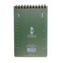 LIBRETA WATERPROOF IMMORTAL 15 X 10 CM VERDE