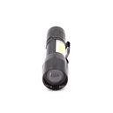 LINTERNA SANDA LED LATERAL C/CLIP RECARGABLE