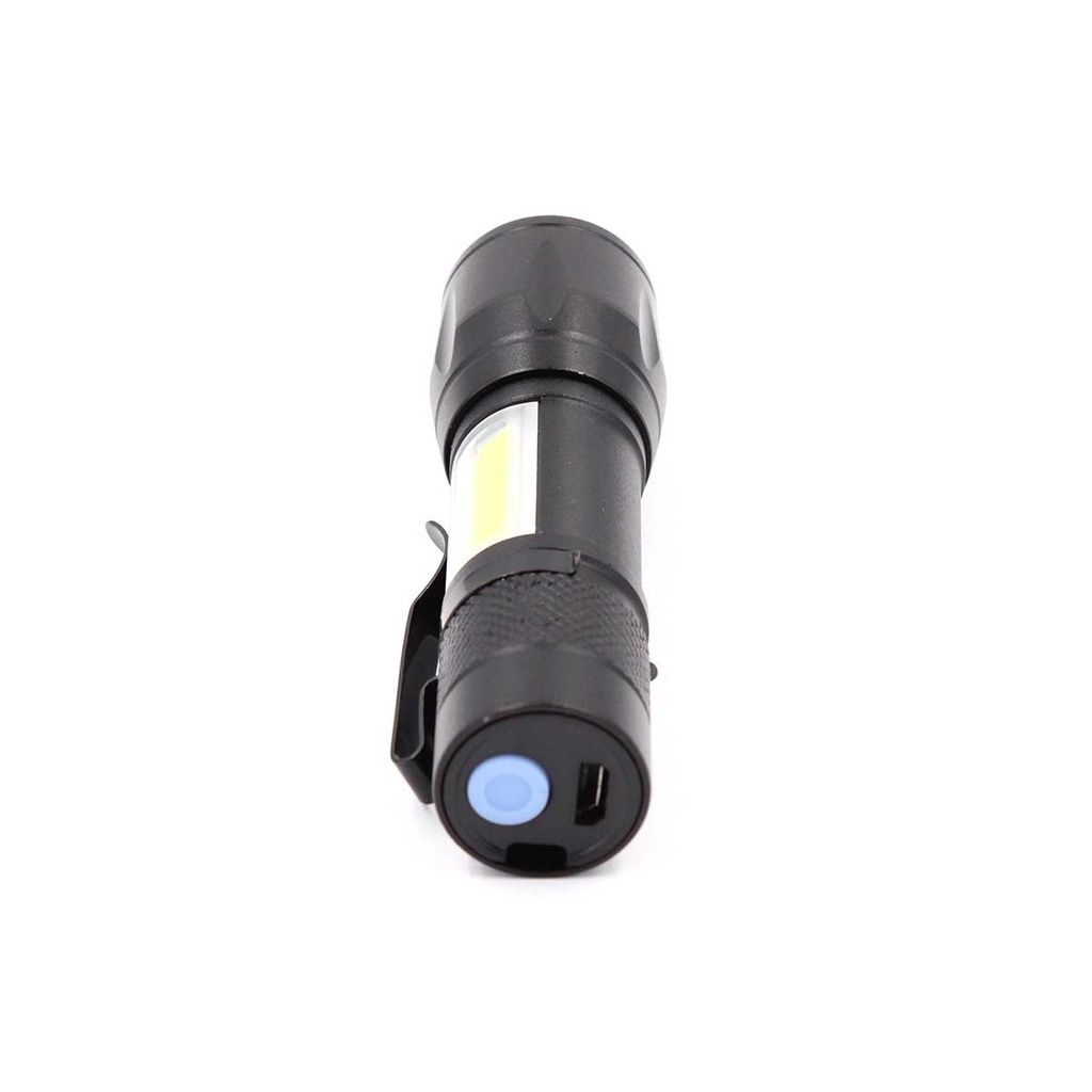 LINTERNA SANDA LED LATERAL C/CLIP RECARGABLE