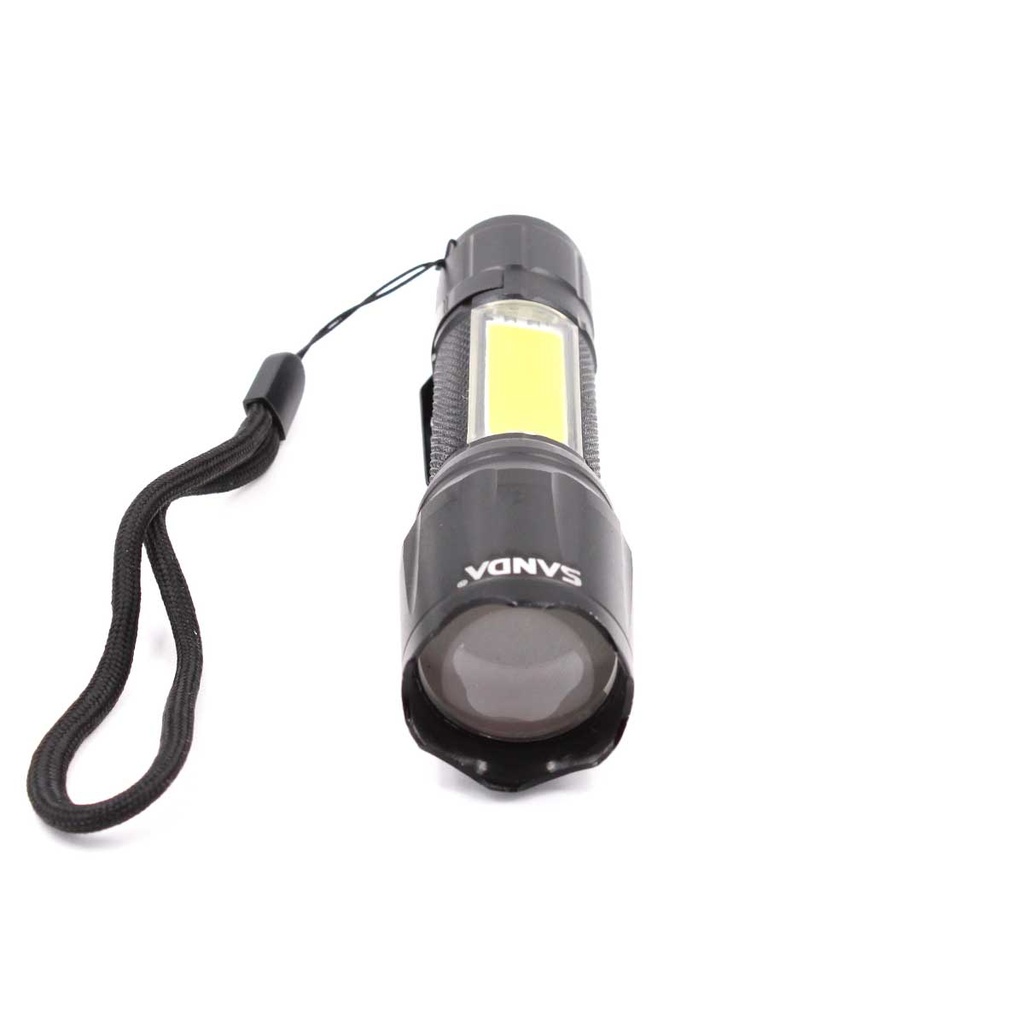 LINTERNA SANDA LED LATERAL C/CLIP 10W RECARGABLE