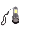 LINTERNA SANDA LED LATERAL C/CLIP 10W RECARGABLE