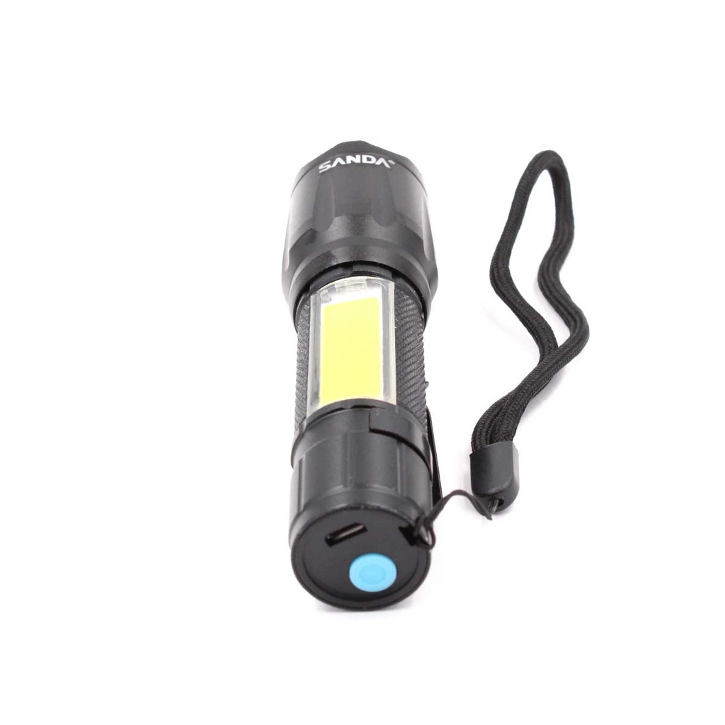 LINTERNA SANDA LED LATERAL C/CLIP 10W RECARGABLE