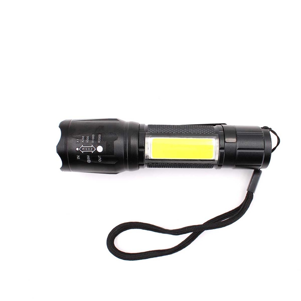 LINTERNA SANDA LED LATERAL C/CLIP 10W RECARGABLE