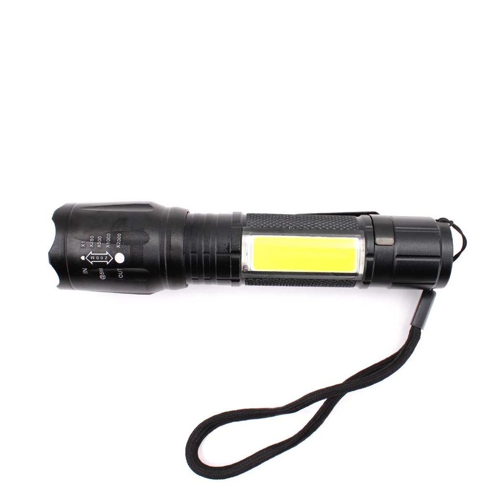 LINTERNA SANDA LED LATERAL C/CLIP 10W RECARGABLE