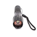 LINTERNA SANDA LED 1200M RECARGABLE NEGRA