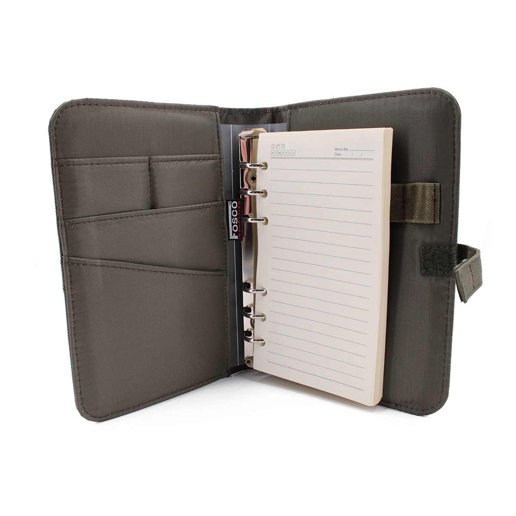 AGENDA DIN A5 VELCRO PEQ. 13.5 X 20.5 CM VERDE
