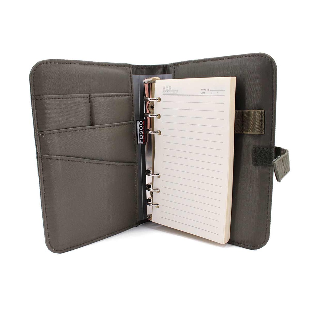 AGENDA DIN A5 VELCRO PEQ. 13.5 X 20.5 CM VERDE