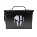 CAJA MUNICION METALICA PEQ. CAL.30 NEGRA PUNHISER