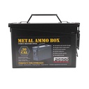 CAJA MUNICION METALICA PEQ. CAL.30 NEGRA PUNHISER