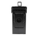 CAJA MUNICION METALICA PEQ. CAL.30 NEGRA PUNHISER