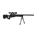 FUSIL SPECNA ARMS SA-S11 EDGE L96 C/ VISOR Y BIPODE NEGRO