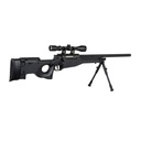 FUSIL SPECNA ARMS SA-S11 EDGE L96 C/ VISOR Y BIPODE NEGRO