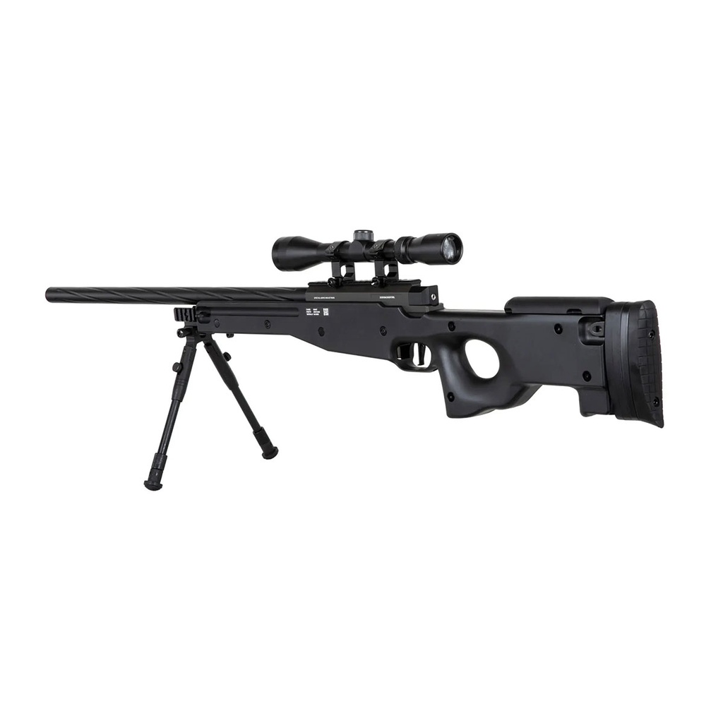 FUSIL SPECNA ARMS SA-S11 EDGE L96 C/ VISOR Y BIPODE NEGRO