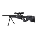 FUSIL SPECNA ARMS SA-S11 EDGE L96 C/ VISOR Y BIPODE NEGRO