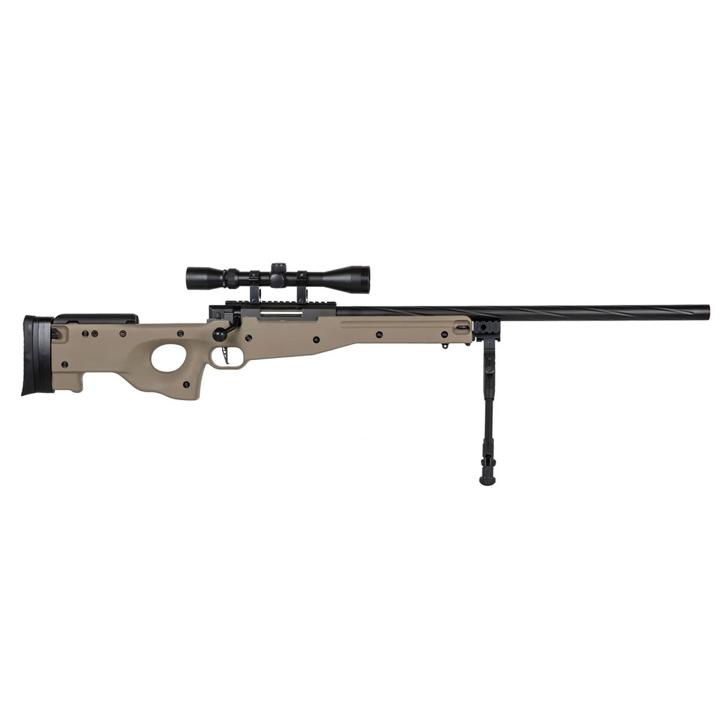 FUSIL SPECNA ARMS SA-S11 EDGE L96 C/ VISOR Y BIPODE TAN