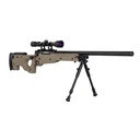 FUSIL SPECNA ARMS SA-S11 EDGE L96 C/ VISOR Y BIPODE TAN