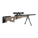 FUSIL SPECNA ARMS SA-S11 EDGE L96 C/ VISOR Y BIPODE TAN