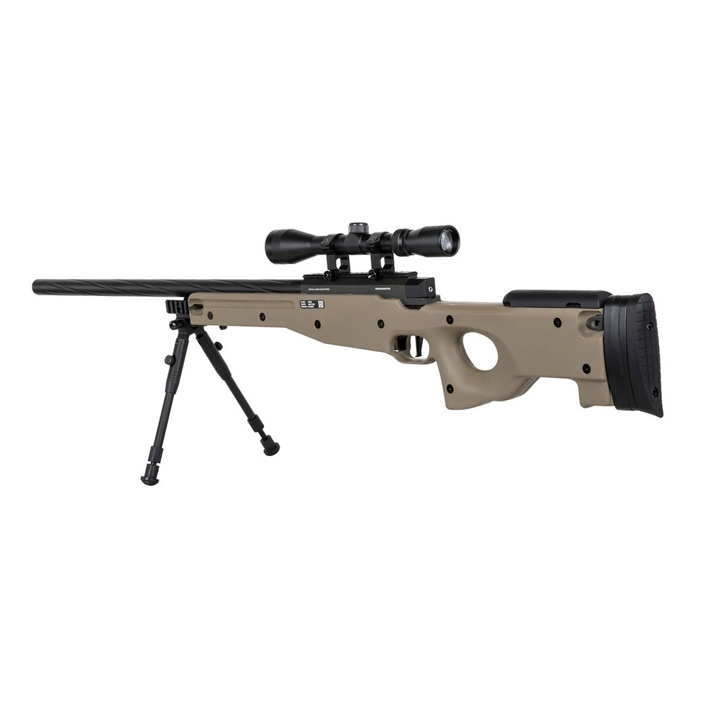 FUSIL SPECNA ARMS SA-S11 EDGE L96 C/ VISOR Y BIPODE TAN