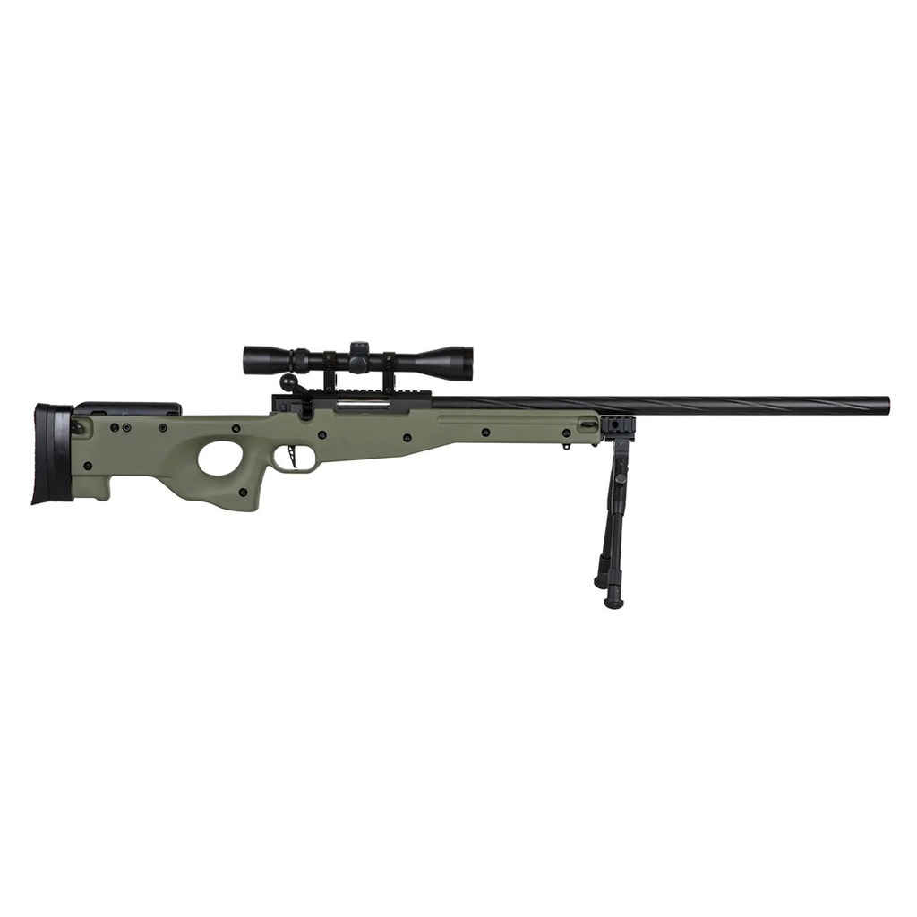 FUSIL SPECNA ARMS SA-S11 EDGE L96 C/ VISOR Y BIPODE VERDE