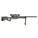 FUSIL SPECNA ARMS SA-S11 EDGE L96 C/ VISOR Y BIPODE VERDE