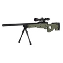 FUSIL SPECNA ARMS SA-S11 EDGE L96 C/ VISOR Y BIPODE VERDE